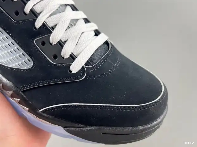 Rep TBK Metallic HF3975-001 Air Jordan 5 Reimagined Black 0613